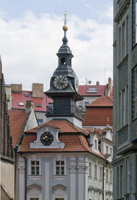 Low angle view of buildings against sky