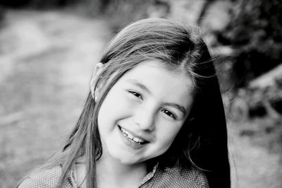 Portrait of a smiling girl