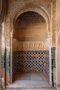 Interior of historic building