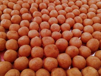 Full frame shot of eggs