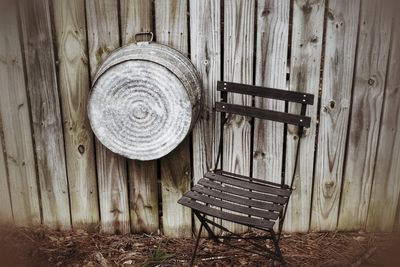 Close-up of wooden door