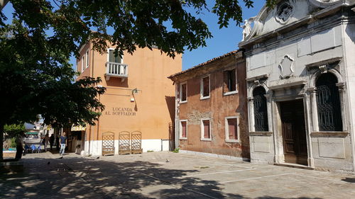 Street amidst buildings in city