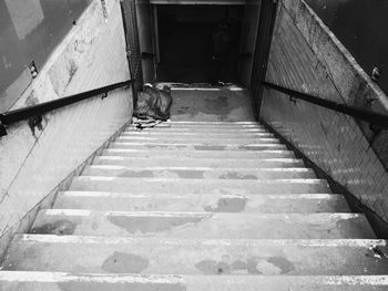 Staircase leading to stairs