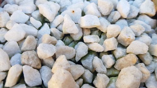 Full frame shot of pebbles