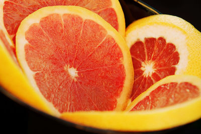Close-up of oranges on table