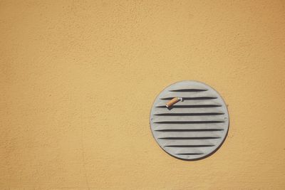 Full frame shot of yellow wall