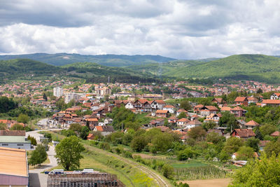 Kursumlija, view, town and municipality located in the toplica district of the southern serbia