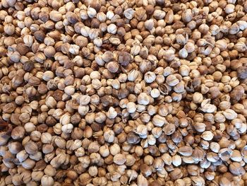 Full frame shot of pebbles