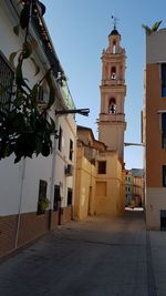 View of bell tower