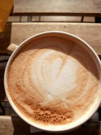 Close-up of coffee cup