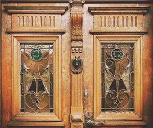 Close-up of wooden door