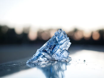 Close-up of snow