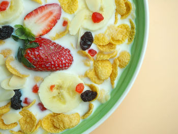 Close-up of fruits in bowl