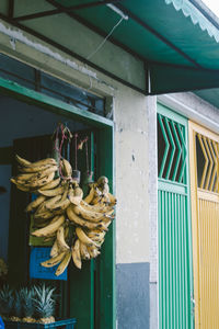 Close-up of bananas for sale at market
