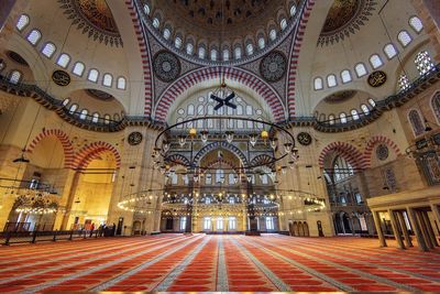 Interior of mosque