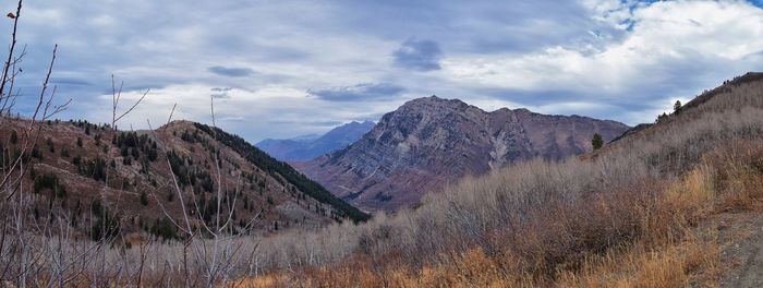 Panoramic view of landscape against sky