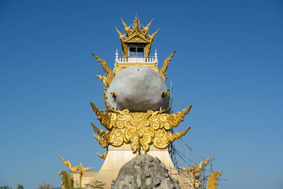 Low angle view of statue