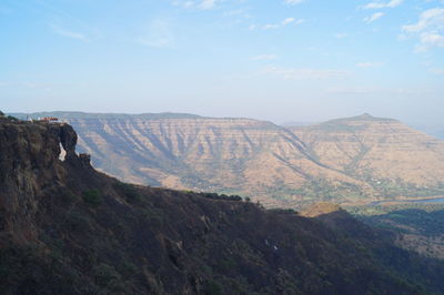 View of mountain range