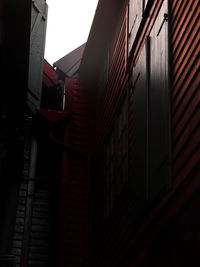 Low angle view of building against sky