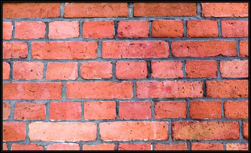 Full frame shot of brick wall