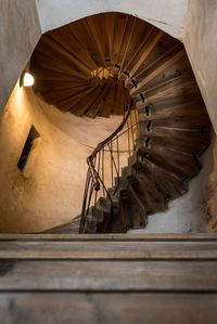 Low angle view of staircase