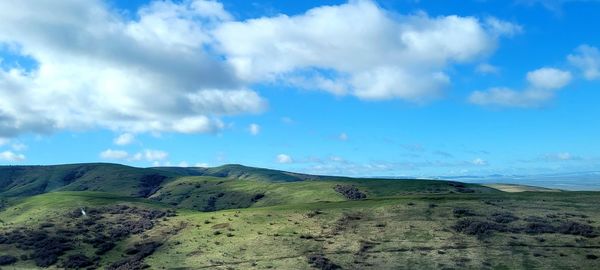 Scenic view of landscape against sky colorado 