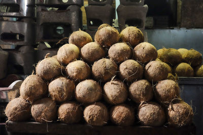 Close-up of fruits for sale in market