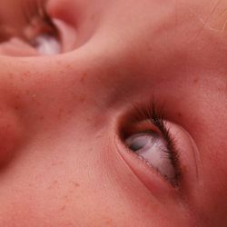 Extreme close up of human eye