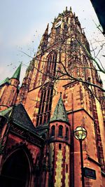 Low angle view of church