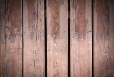 Full frame shot of wooden planks