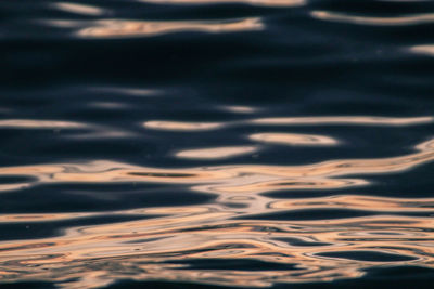 Full frame shot of rippled water