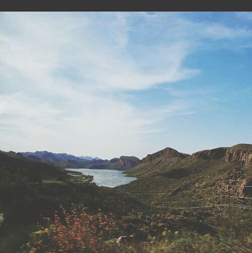 SCENIC VIEW OF MOUNTAIN AGAINST SKY