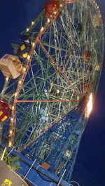 Ferris wheel at night