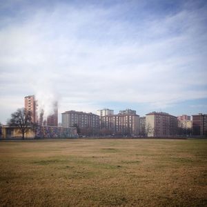 View of cityscape against sky