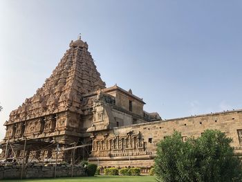 Amazing view of brihadeeswarar temple in gangaikonda cholapuram