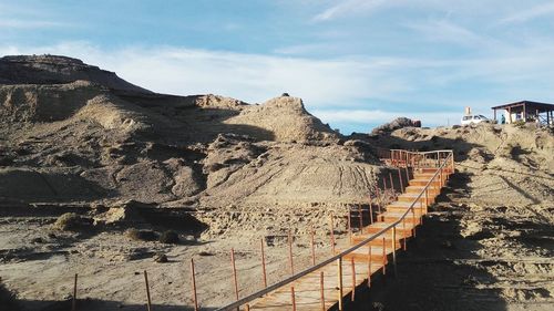 Panoramic view of landscape against sky