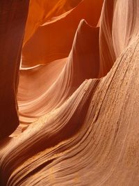 Rock formations in canyon