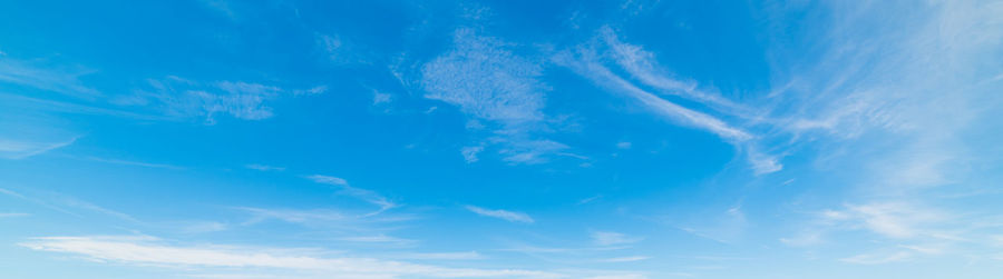 Low angle view of clouds in sky