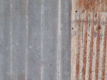 Full frame shot of rusty iron