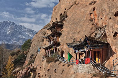 Scenic view of temple