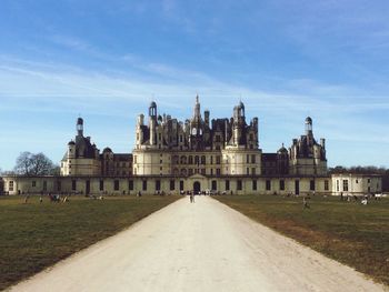 Historic building against clear sky