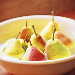 Close-up of fruits in bowl