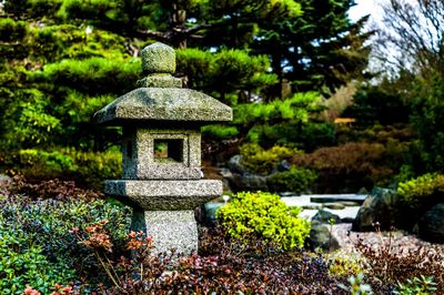 Temple in garden