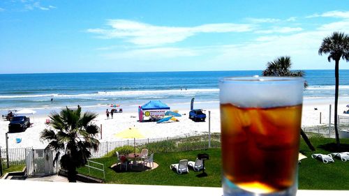 View of sea against sky