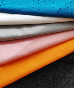 Full frame shot of multi colored pencils