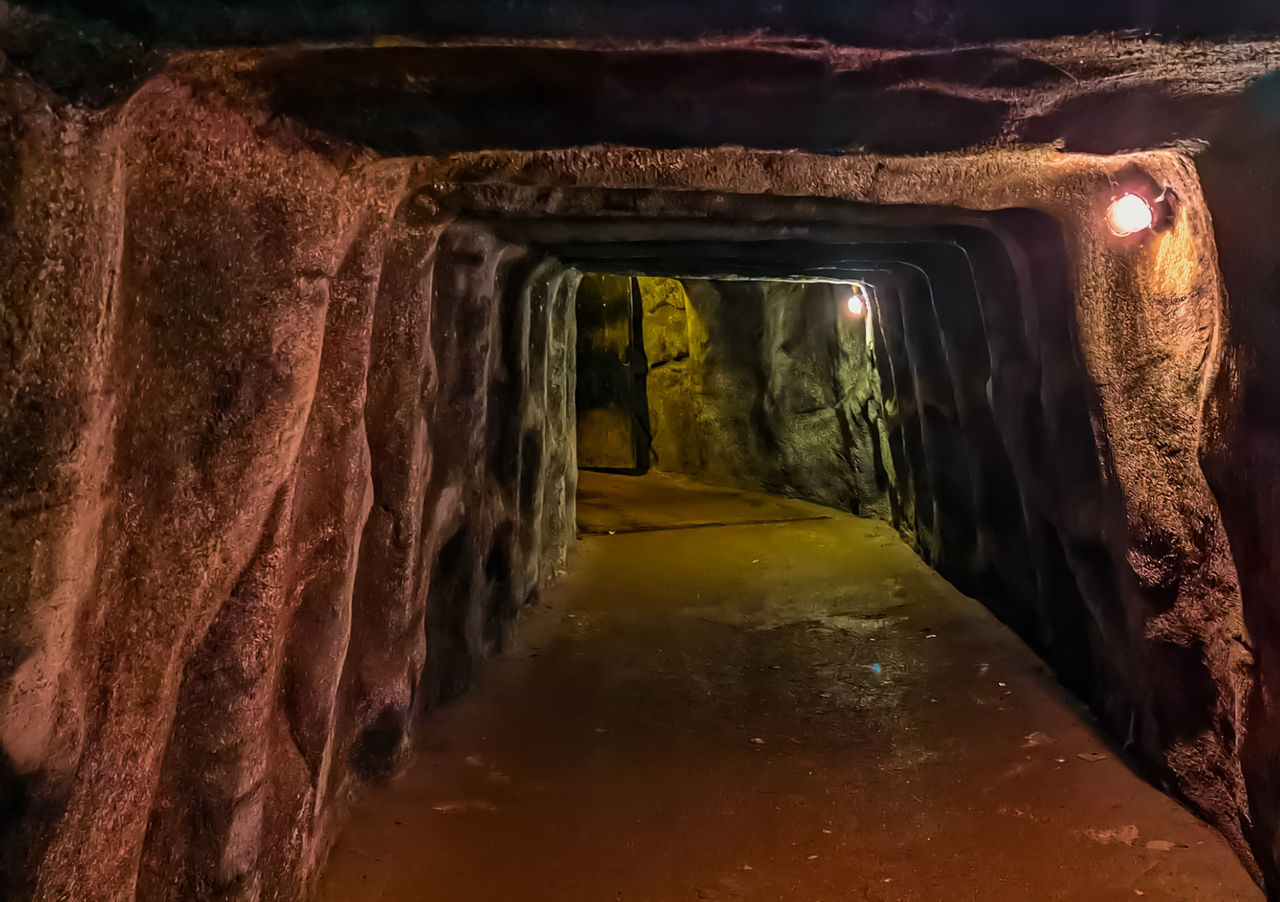 VIEW OF CAVE