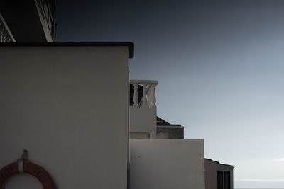 Low angle view of building against sky