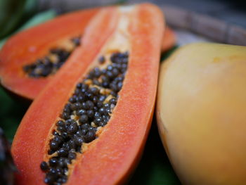 Close-up of orange fruit