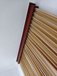 Brown curtains