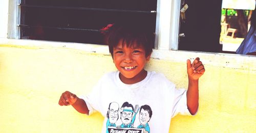 Portrait of young woman